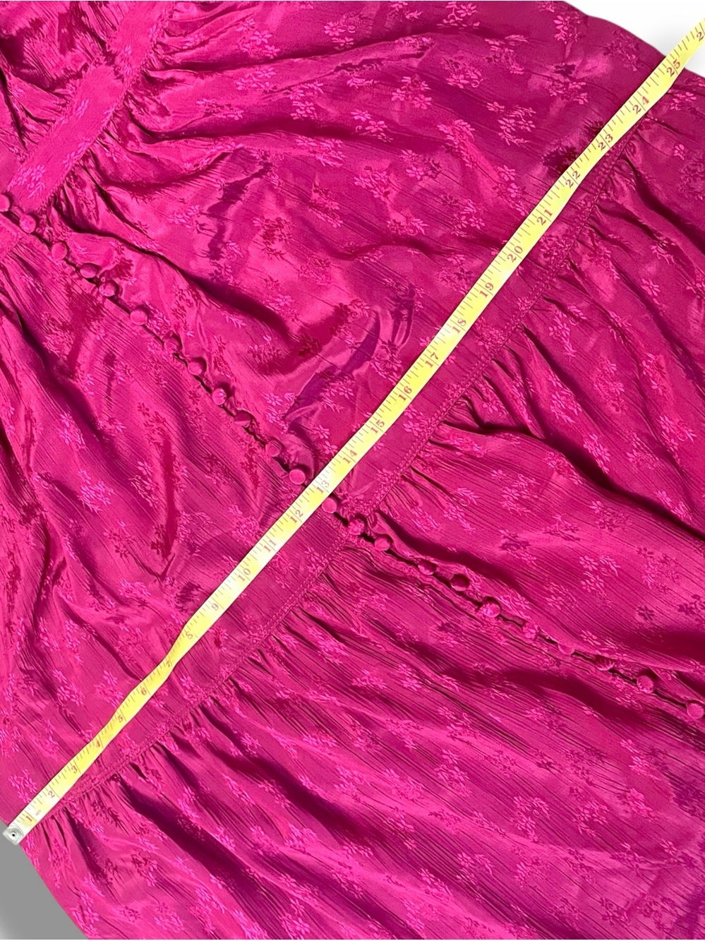 NWT Free People Cha Cha Maxi Dress Red Jacquard Boho Wedding Guest Goddess M - Picture 15 of 16